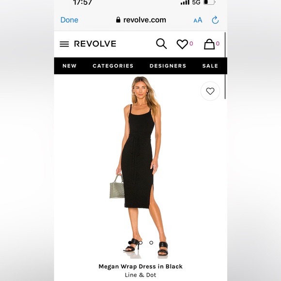 Brand new with tags Line & Dot Dress, size large. - Picture 5 of 5